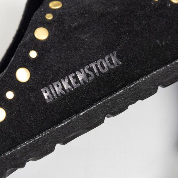 Birkenstock Arizona Sandals Size 40 Black Studded Boho Comfort NWOT - Picture 7 of 8